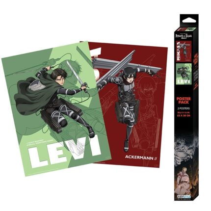 Attack On Titan set od 2 postera