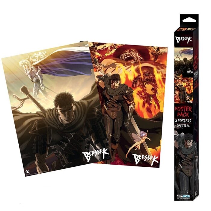 Berserk set od 2 postera