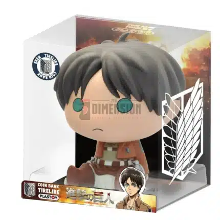 Attack On Titan EREN CHIBI BANK 16 cm
