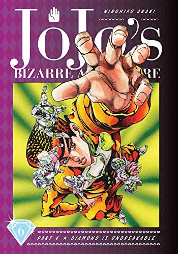 514-fsqxjML._AC_SY1000_ JoJo`s Bizarre Adventure Part 4--Diamond Is Unbreakable, Vol. 6 Manga