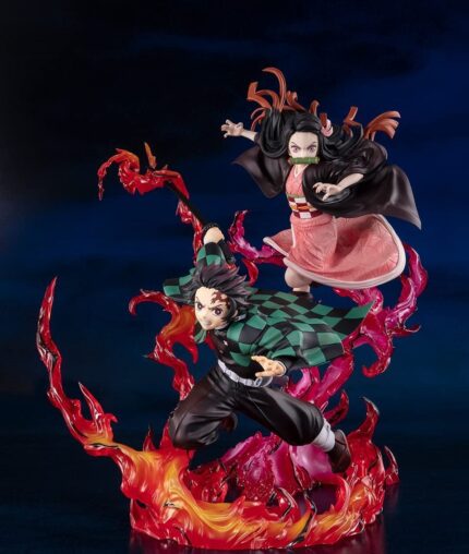 DEMON SLAYER ZERO NEZUKO BLOOD OF DEMON STATUA 28 cm