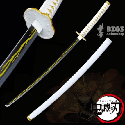 Demon Slayer Zenitsu metalna katana