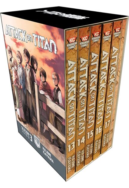 Attack on Titan Season 3 Part 1 Manga Box Set
