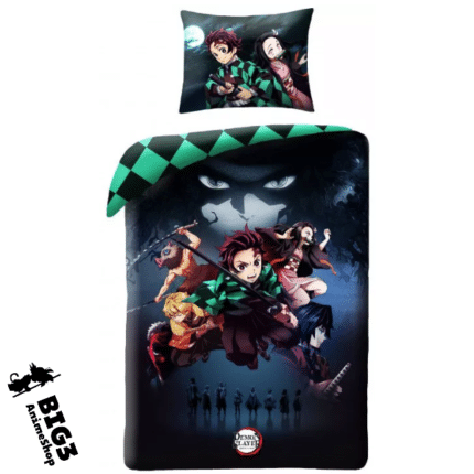 Demon Slayer posteljina 140×200 cm, 70×90 cm
