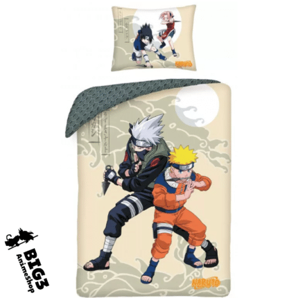 Naruto posteljina 140×200 cm, 70×90 cm
