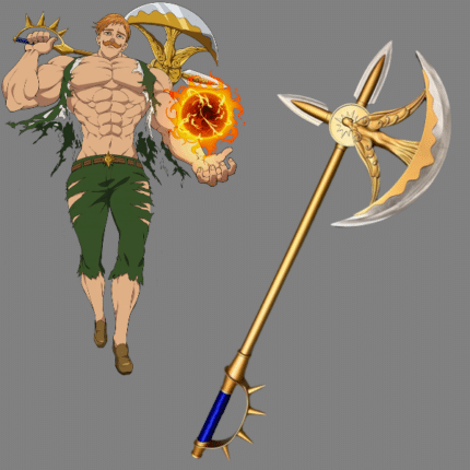 THE SEVEN DEADLY SINS Escanorova Božanska sjekira Rhitta