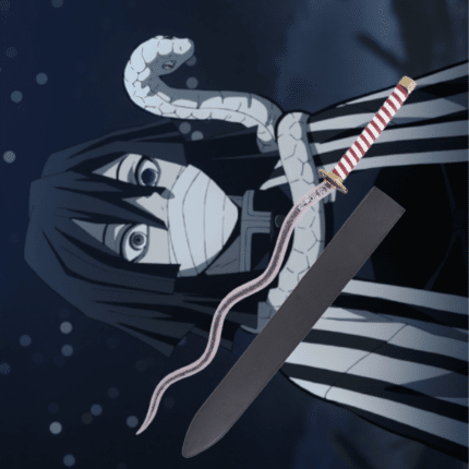 Obanai Iguro metalna katana 106 cm