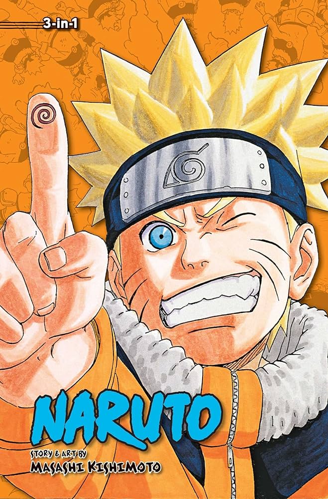 Naruto 3-in-1 Vol.8 manga Naruto 3-in-1 Vol.8 manga