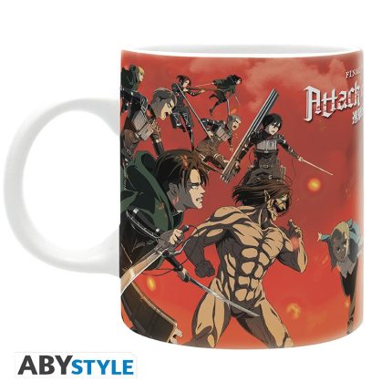 Attack On Titan šalica 320 ml