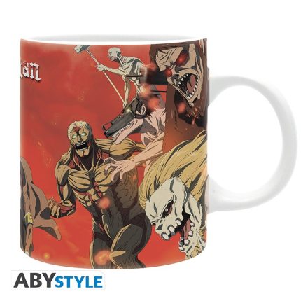 Attack On Titan šalica 320 ml