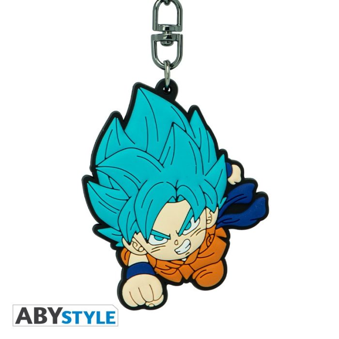 Dragon Ball Super Privjesak za ključeve goku super sayan blue