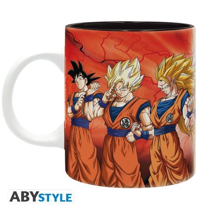 Dragon Ball Super Šalica 320 ml Goku all forms
