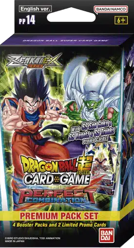 Dragon Ball Super Premium Pack Zenkai Series Set 6 Perfect Combination