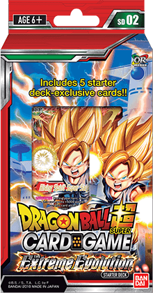 Dragon Ball Super Starter Deck 02 Extreme Evolution