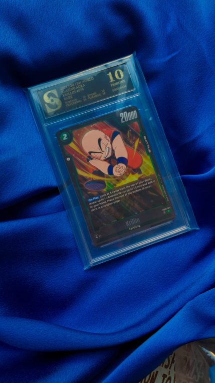 Dragona Ball Krillin kolekcionarska ocjenjena karta