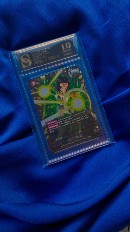 Dragona Ball Android 17 kolekcionarska ocjenjena karta
