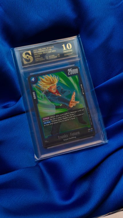Dragona Ball Future Trunks kolekcionarska ocjenjena karta