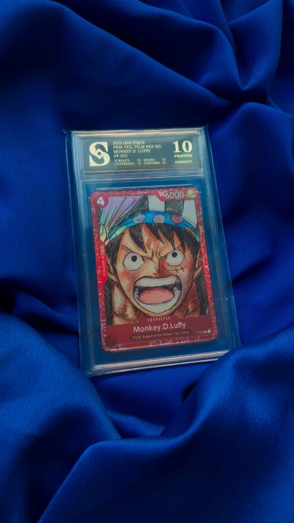 One Piece Monkey D. Luffy kolekcionarska ocjenjena karta