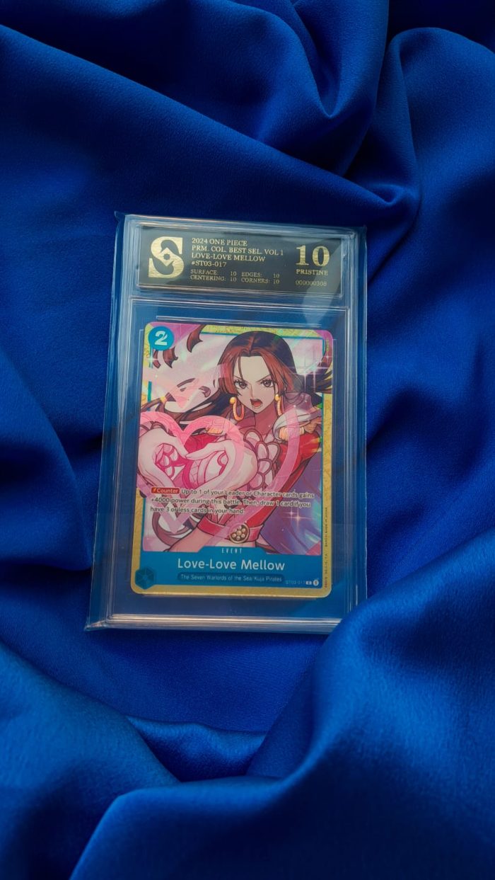 One Piece Boa Hancock love love mellow kolekcionarska ocjenjena karta