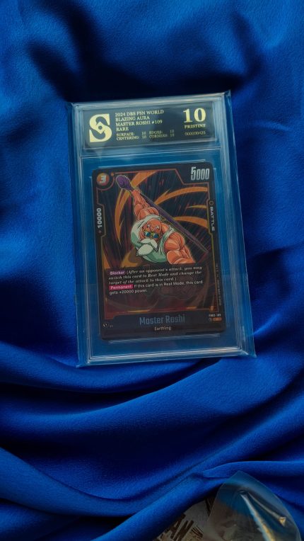 Dragona Ball Master Roshi kolekcionarska ocjenjena karta