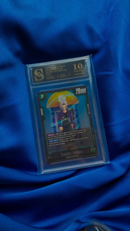 Dragona Ball Future Trunks kolekcionarska ocjenjena karta