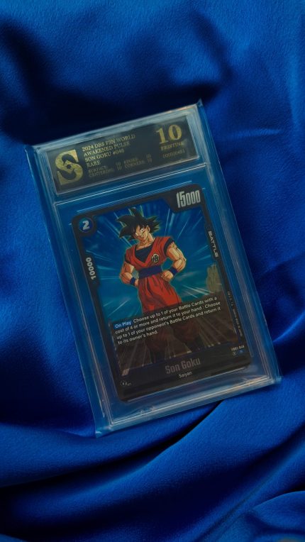 Dragona Ball Son Goku kolekcionarska ocjenjena karta