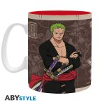 ONE PIECE šalica 460 ml Zoro