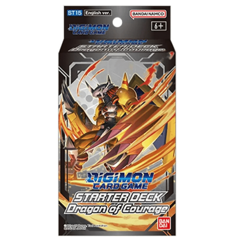 Digimon Starter Deck Dragon of Courage ST15 eng Digimon Starter Deck Dragon of Courage ST15 eng
