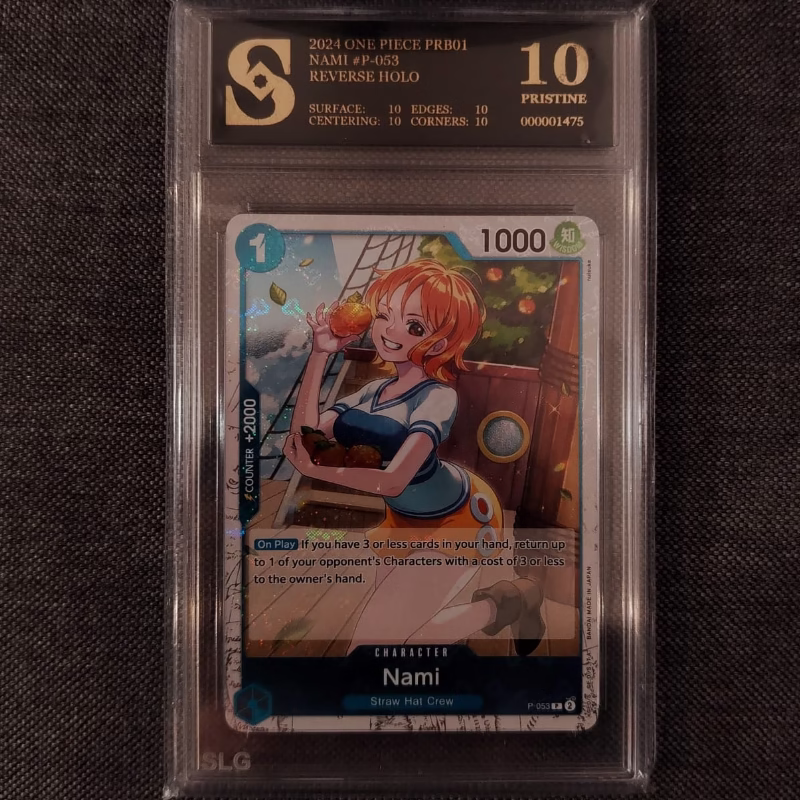 One Piece Nami kolekcionarska ocjenjena kartica One Piece Nami kolekcionarska ocjenjena kartica