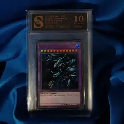 Yu Gi Oh Blu Eyes Ultimate Dragon kolekcionarska ocjenjena karta