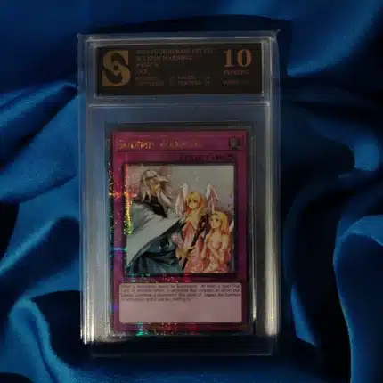 Yu Gi Oh Solemin Warning kolekcionarska ocjenjena karta