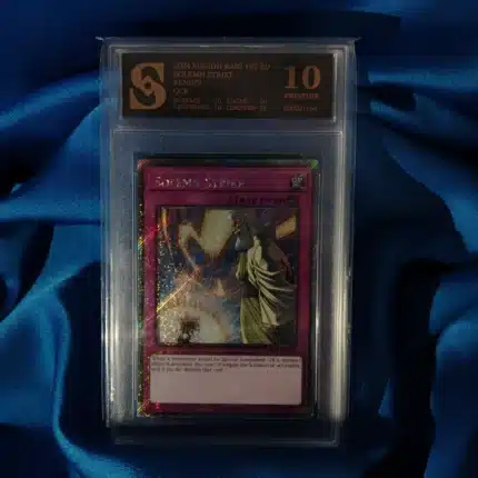 Yu Gi Oh Solemn Strike kolekcionarska ocjenjena karta