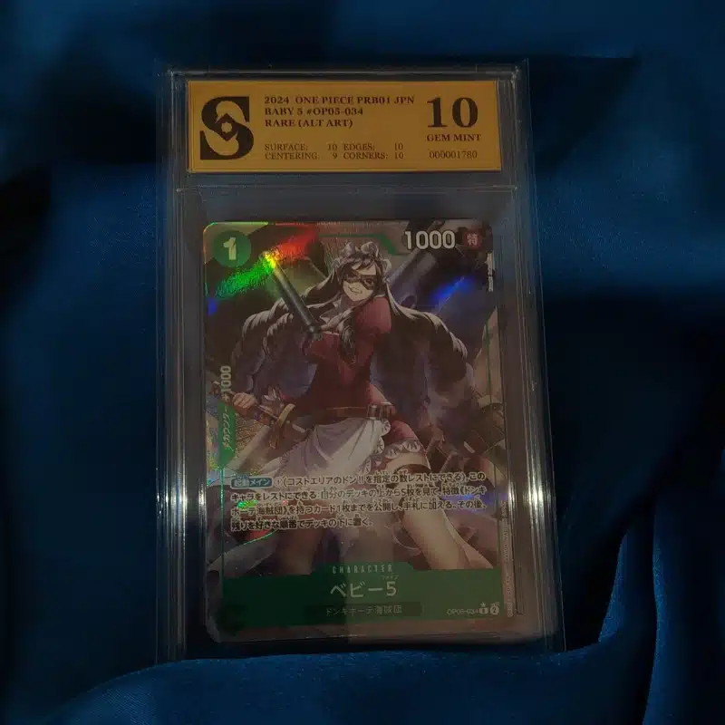 One Piece Baby 5 #Op05-034 kolekcionarska ocijenjena karta One Piece Baby 5 #Op05-034 kolekcionarska ocijenjena karta