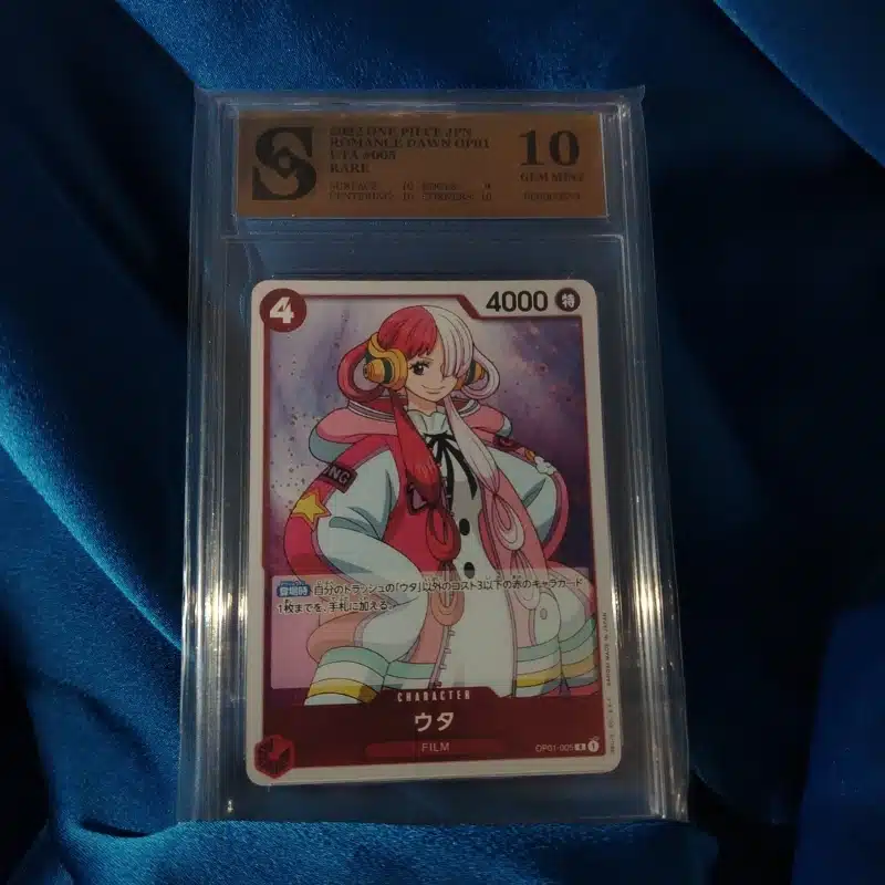 One Piece Uta kolekcionarska ocjenjena karta One Piece Uta kolekcionarska ocjenjena karta
