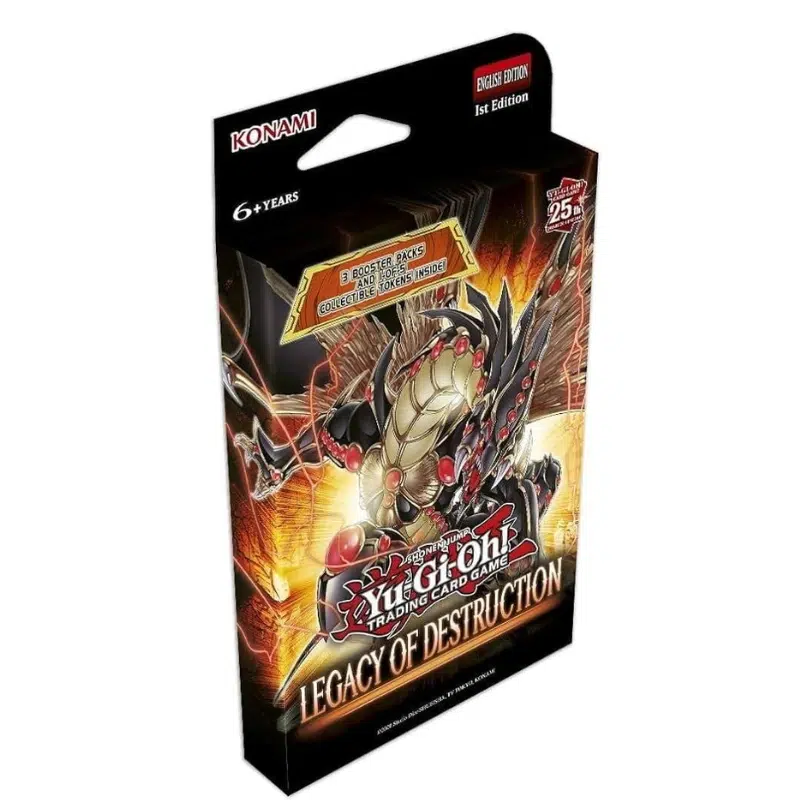 Yu Gi Oh Legacy of Destruction Special 3 Pack Tuckbox engleski Yu Gi Oh Legacy of Destruction Special 3 Pack Tuckbox engleski